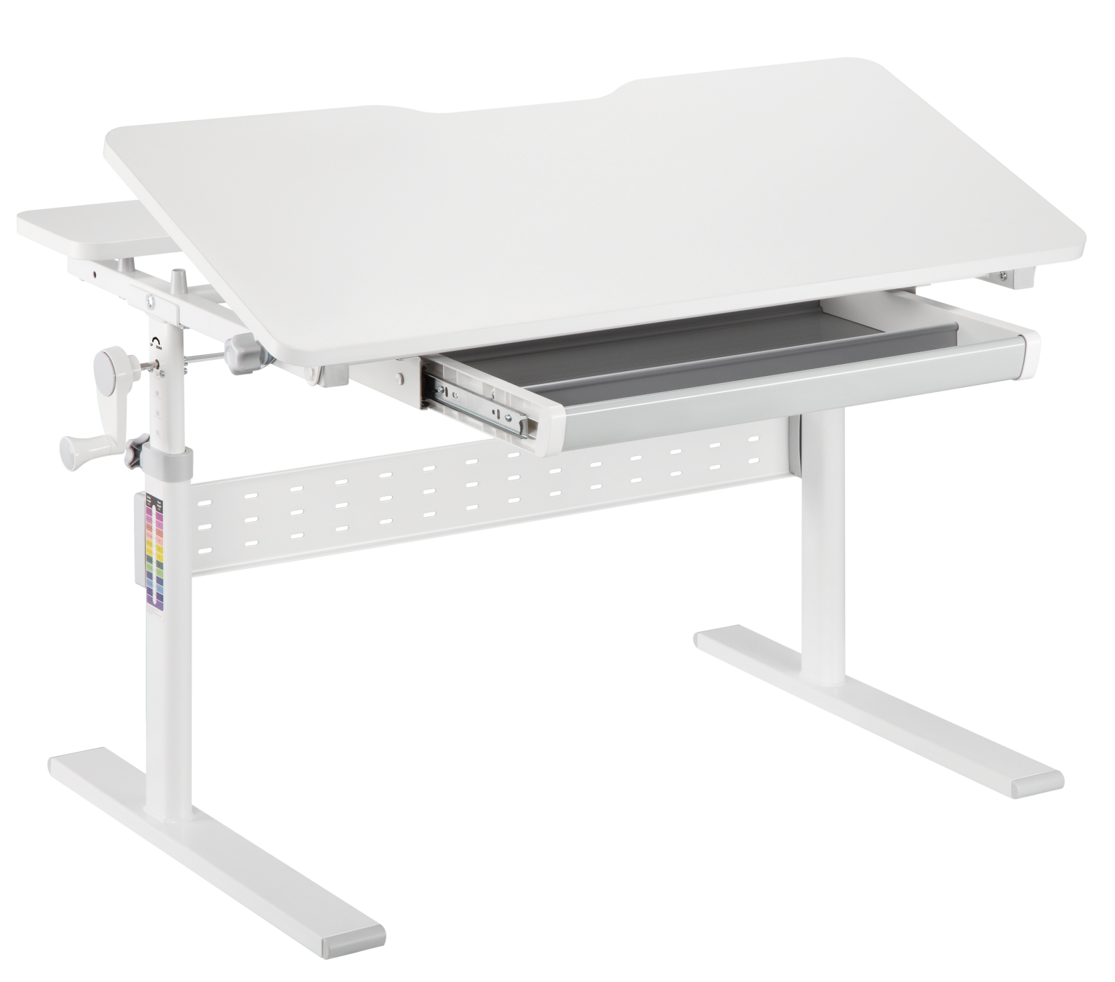 Table à dessin de bureau pour enfants - réglable en hauteur ergonomique - table d'école - image alternative