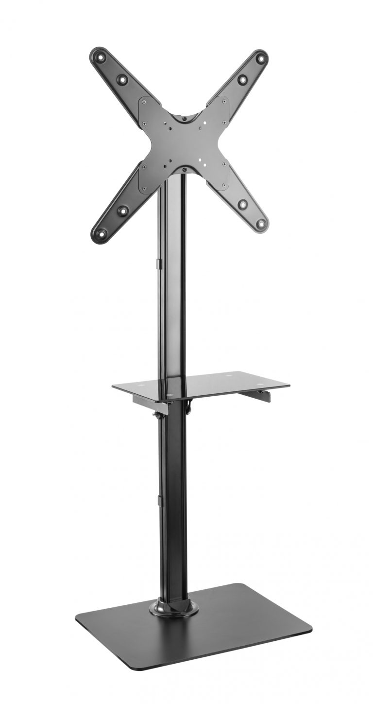 VDD TV Stand - Floor Stand - Studio Tripod - Easel Design - Jusqu'à 65 pouces - Noir - VDD World FR