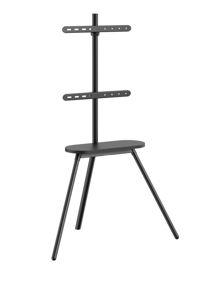 Conception de chevalet de studio de trépied de support de plancher de TV