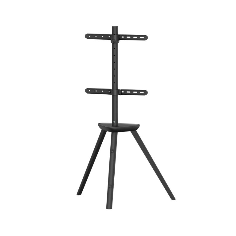 VDD TV Stand - Floor Stand - Studio Tripod - Easel Design - Jusqu'à 65 pouces - Noir - image alternative