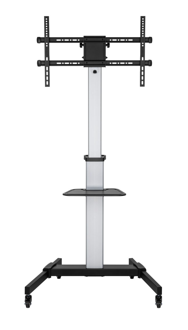 VDD TV Standard - TV Tripod - TV Foot - Monitor Standard - Mobile & en hauteur Réglable 140 à 160 cm
