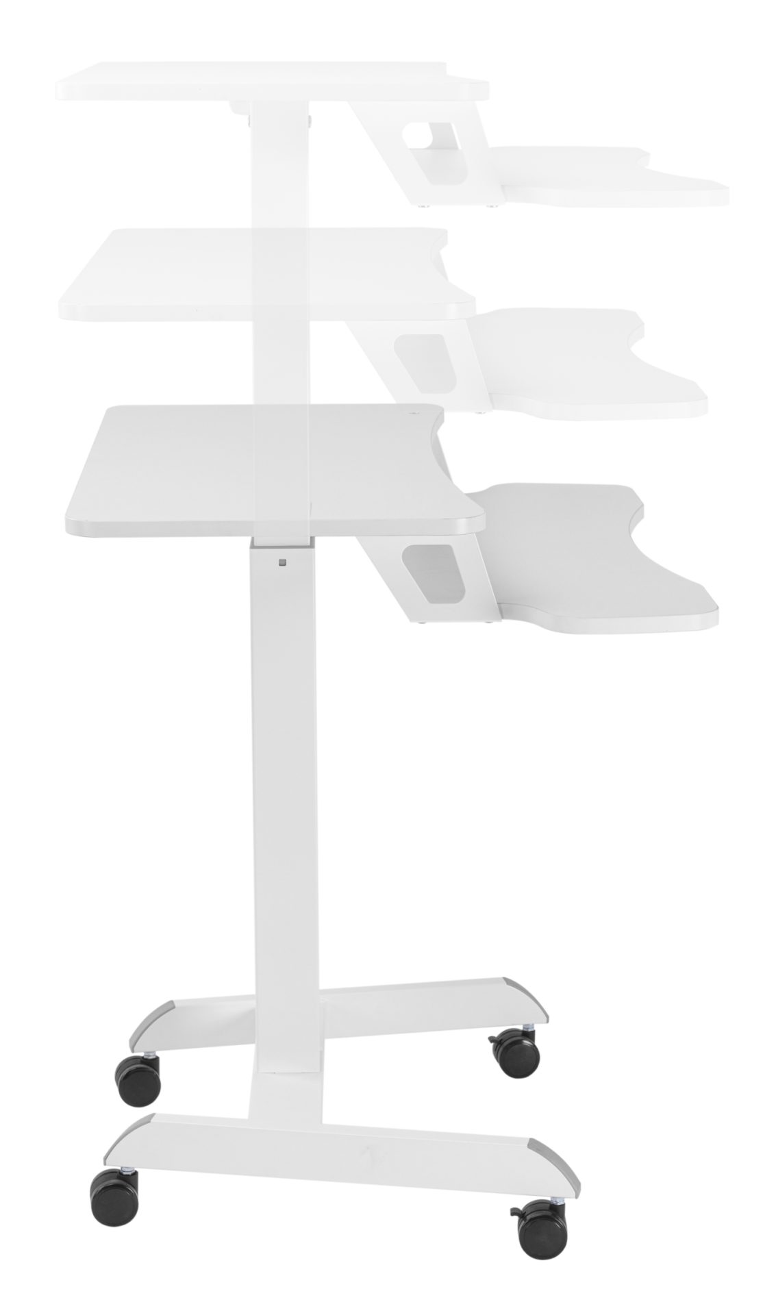 Table d'ordinateur portable de bureau assis-debout - mobile - réglable en hauteur - VDD World FR Table d'ordinateur portable de bureau assis-debout - mobile - réglable en hauteur - VDD World FR