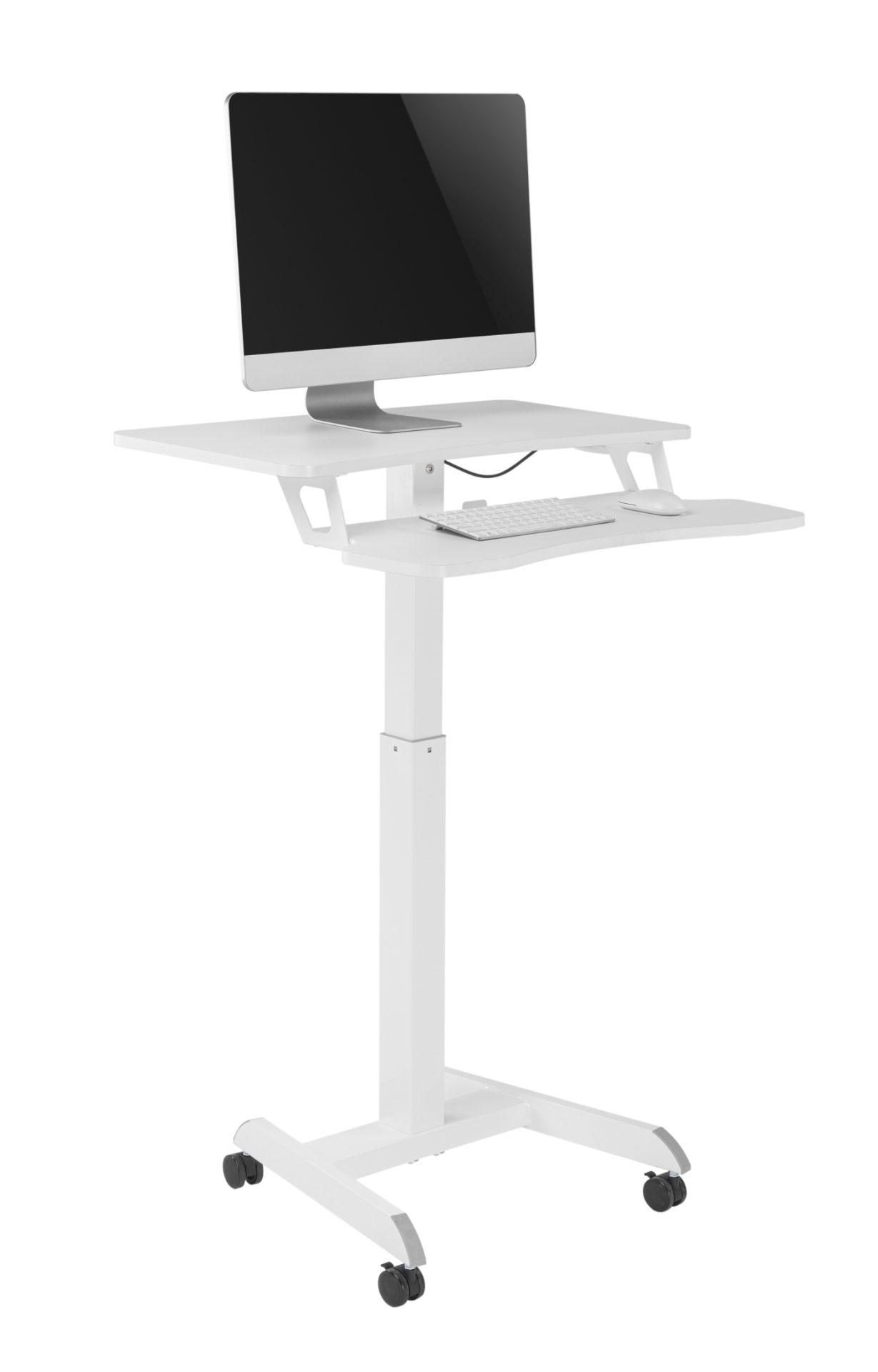 Table d'ordinateur portable de bureau assis-debout - mobile - réglable en hauteur - VDD World FR Table d'ordinateur portable de bureau assis-debout - mobile - réglable en hauteur - VDD World FR