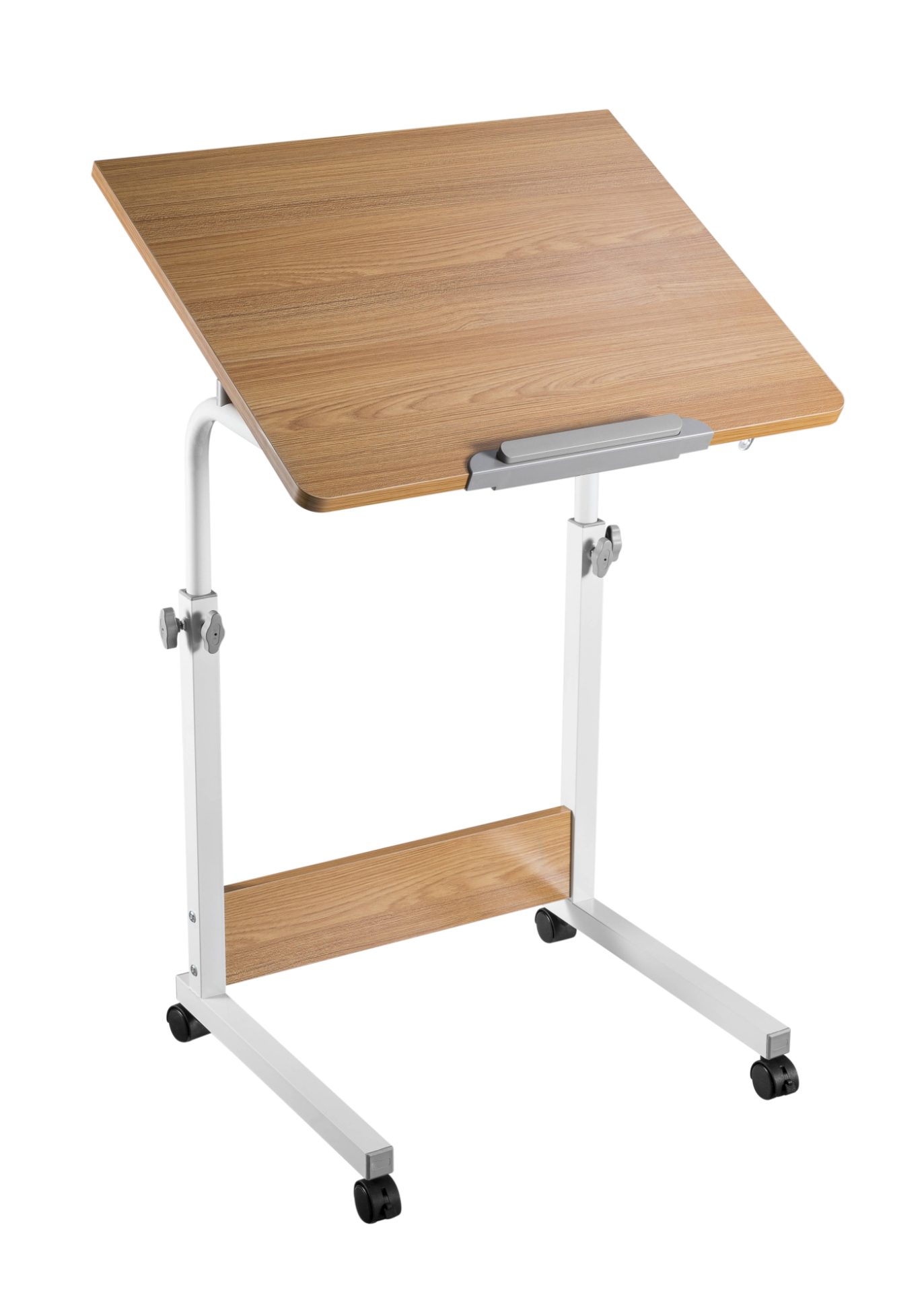Table d'ordinateur portable bureau mobile - pupitre - réglable en hauteur 68 - 96 cm - VDD World FR Table d'ordinateur portable bureau mobile - pupitre - réglable en hauteur 68 - 96 cm - VDD World FR