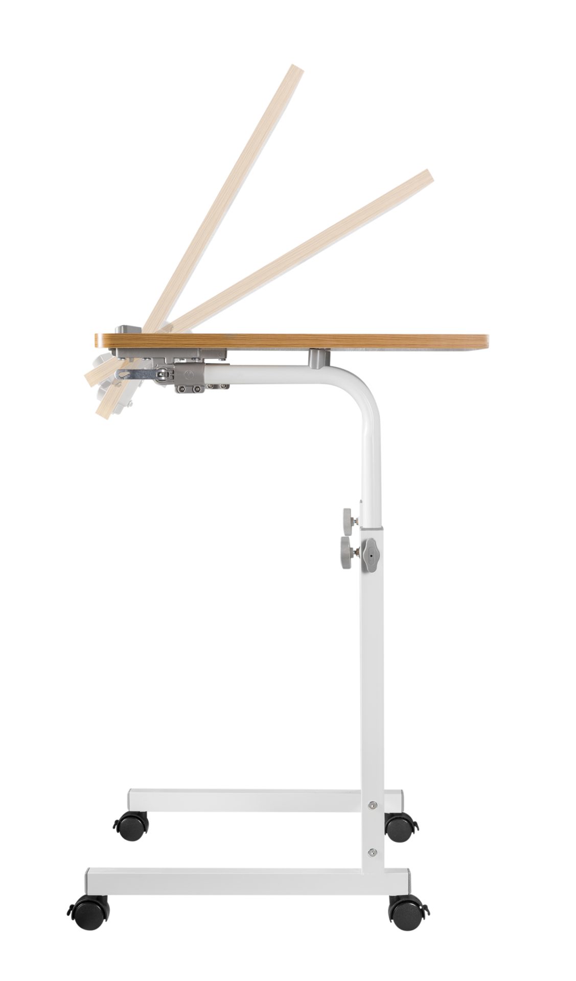 Table d'ordinateur portable bureau mobile - pupitre - réglable en hauteur 68 - 96 cm - VDD World FR Table d'ordinateur portable bureau mobile - pupitre - réglable en hauteur 68 - 96 cm - VDD World FR