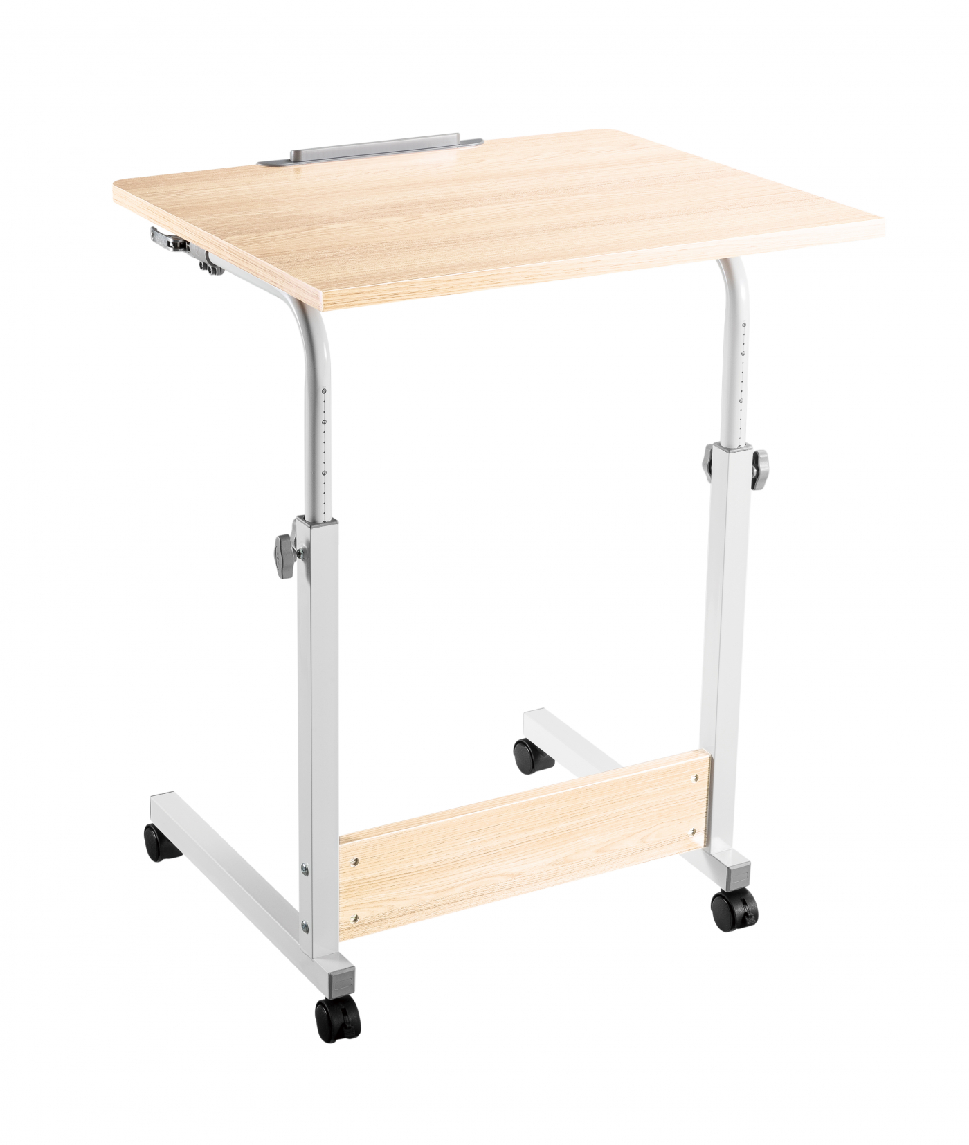 Table d'ordinateur portable bureau mobile - pupitre - réglable en hauteur 68 - 96 cm - VDD World FR Table d'ordinateur portable bureau mobile - pupitre - réglable en hauteur 68 - 96 cm - VDD World FR