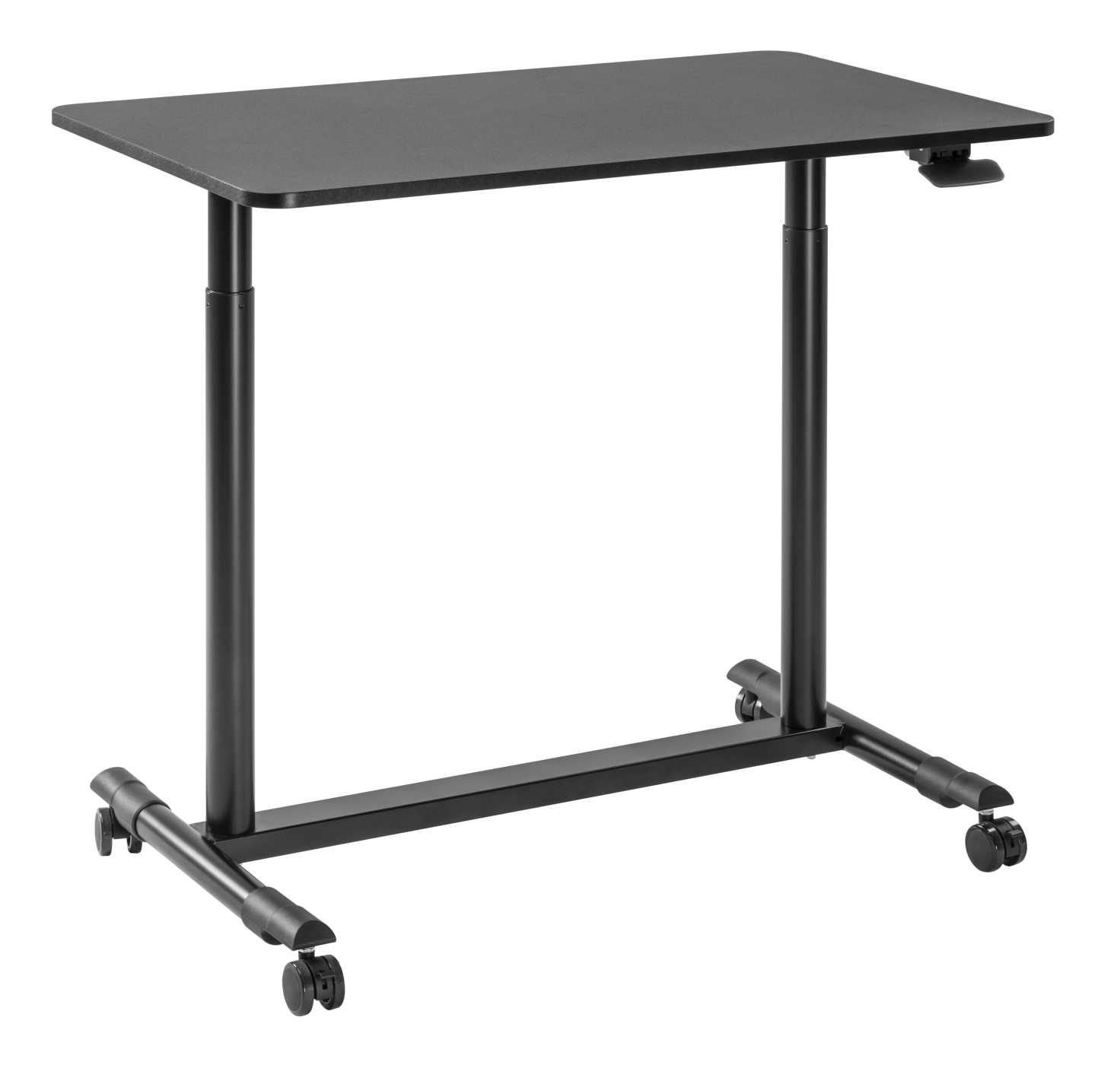 Bureau assis debout mobile - table pour ordinateur portable - réglable en hauteur - VDD World FR Bureau assis debout mobile - table pour ordinateur portable - réglable en hauteur - VDD World FR