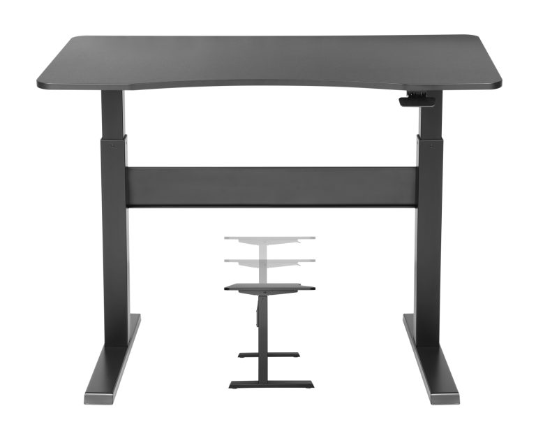 VDD - Cadre de bureau assis-debout - réglable en hauteur électriquement - capacité de charge de 130 - VDD World FR