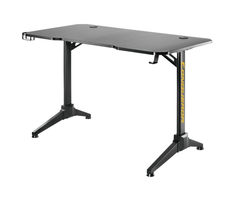 Bureau de jeu Thomas - table d'ordinateur - bureau d'ordinateur - noir - image alternative