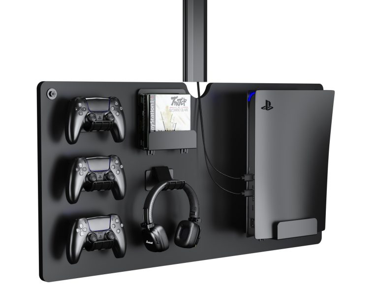 VDD - Etagère murale - pour ranger les manettes de console de jeu - casque d'écoute