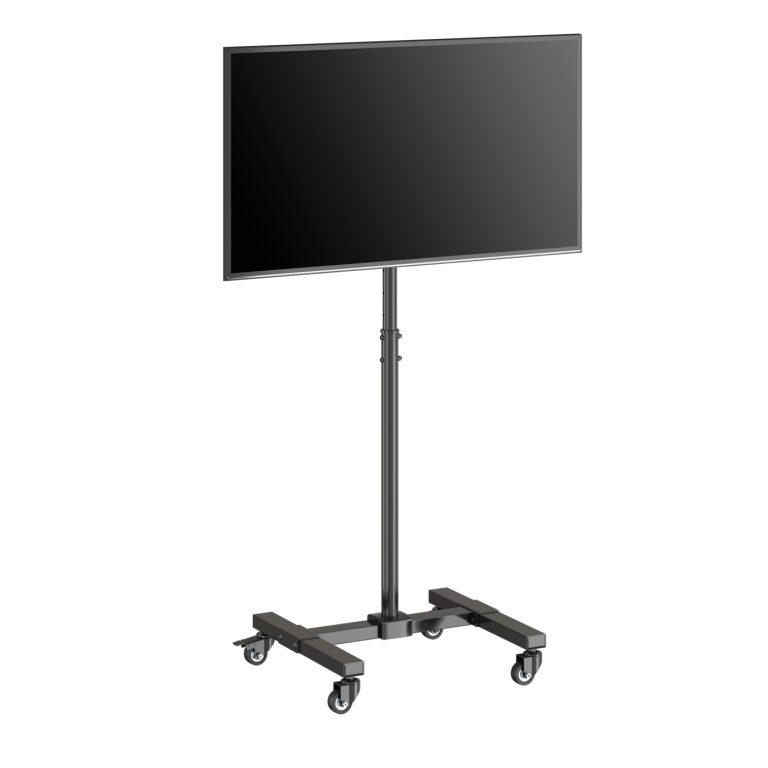Meuble TV mobile - réglable en hauteur - image alternative