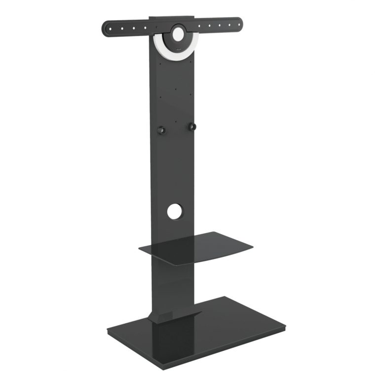 Support de sol adapté à Sonos® - Support d'enceinte Era 100® - gestion des câbles - réglable en haut - VDD World FR