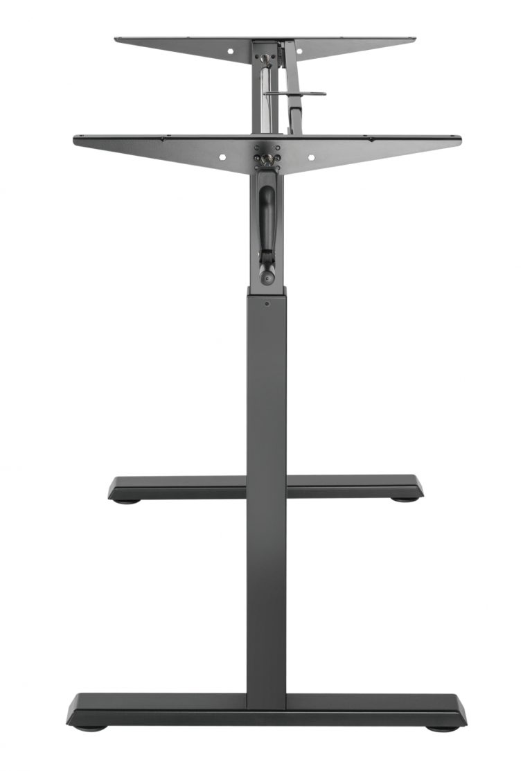 Cadre de bureau assis sur pied - réglable en hauteur - taille du bureau 90 à 140 cm - image alternative