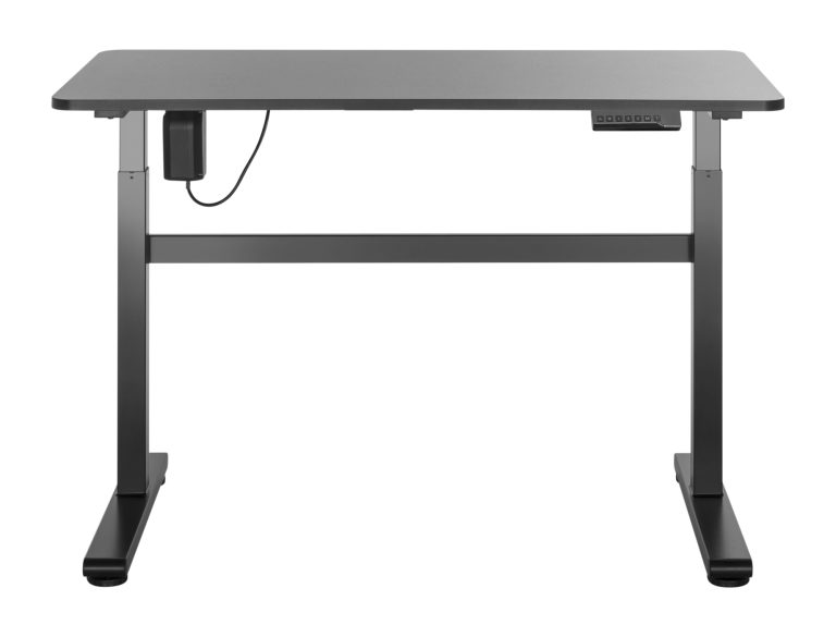 Bureau assis debout réglable électriquement en hauteur - 118 x 58 cm
