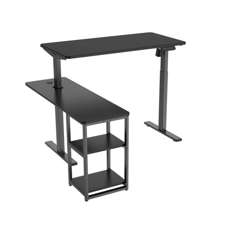 Bureau d'angle réglable électriquement - bureau réglable électriquement - bureau réglable en hauteur
