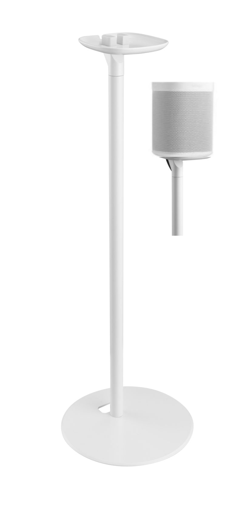 Pied de sol compatible avec Sonos® One Pied d'enceinte Sonos® One SL et Sonos® Play:1