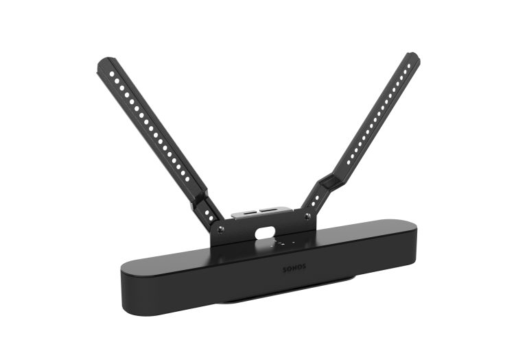Support TV compatible avec barre de son Sonos Beam - montage Sonos Beam sous TV