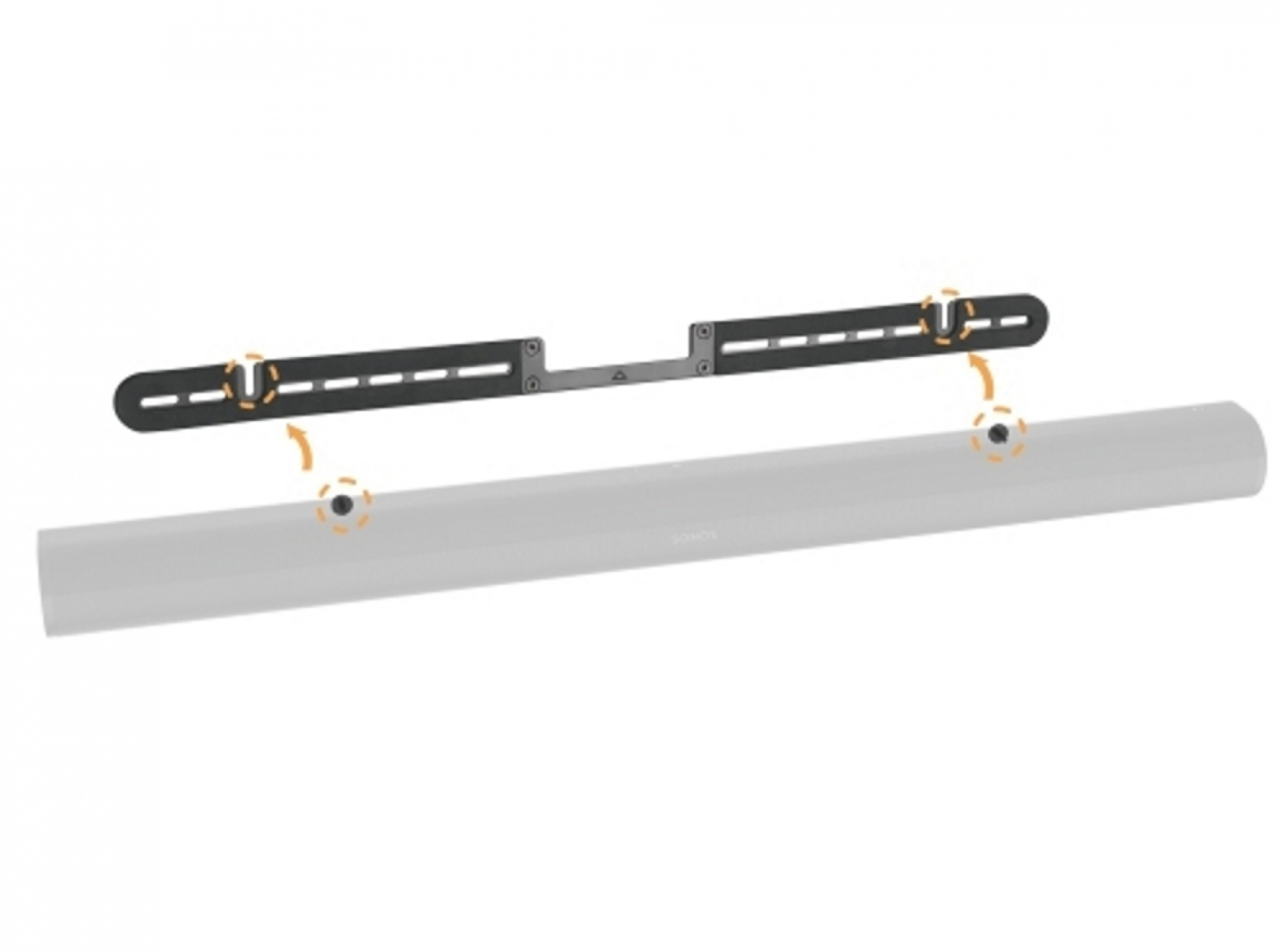 Support mural pour barre compatible avec son Sonos® Arc - support mural - VDD World FR Support mural pour barre compatible avec son Sonos® Arc - support mural - VDD World FR
