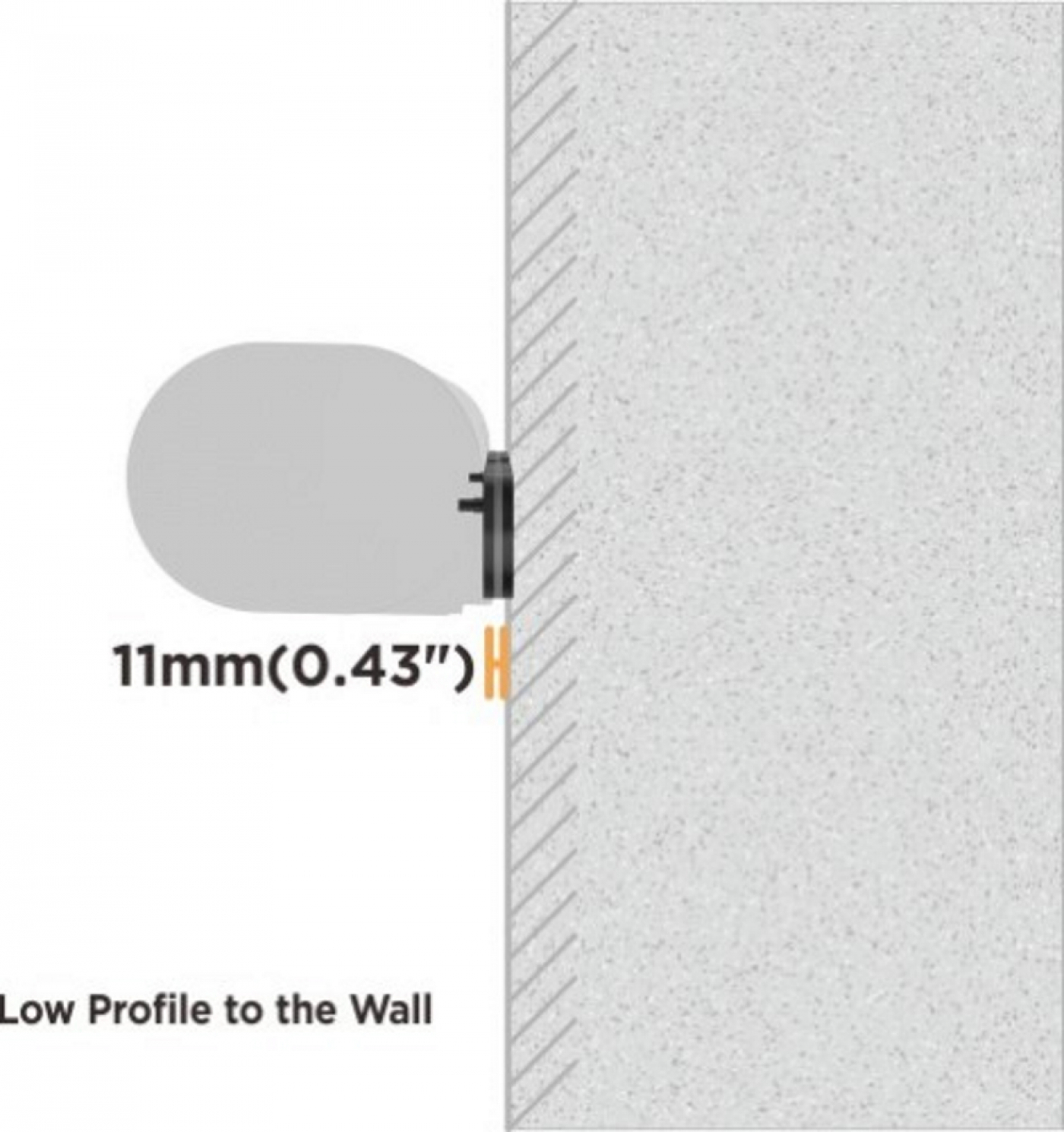 Support mural pour barre compatible avec son Sonos® Arc - support mural - VDD World FR Support mural pour barre compatible avec son Sonos® Arc - support mural - VDD World FR