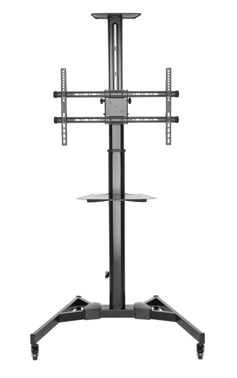 Trépied standard TV premium - mobile - réglable en hauteur - écran orientable inclinable