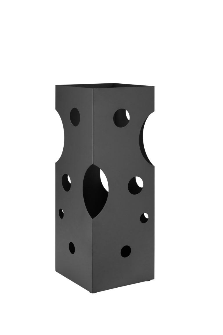 VDD - porte-parapluie - noir - aluminium - compact - élégant