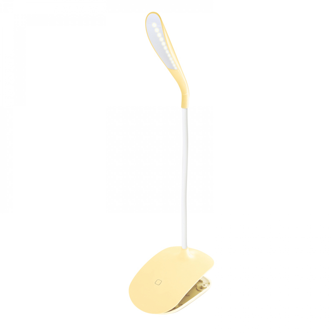 Lampe de bureau LED lampe de table lampe à pince flexible avec variateur tactile (jaune) - image alternative