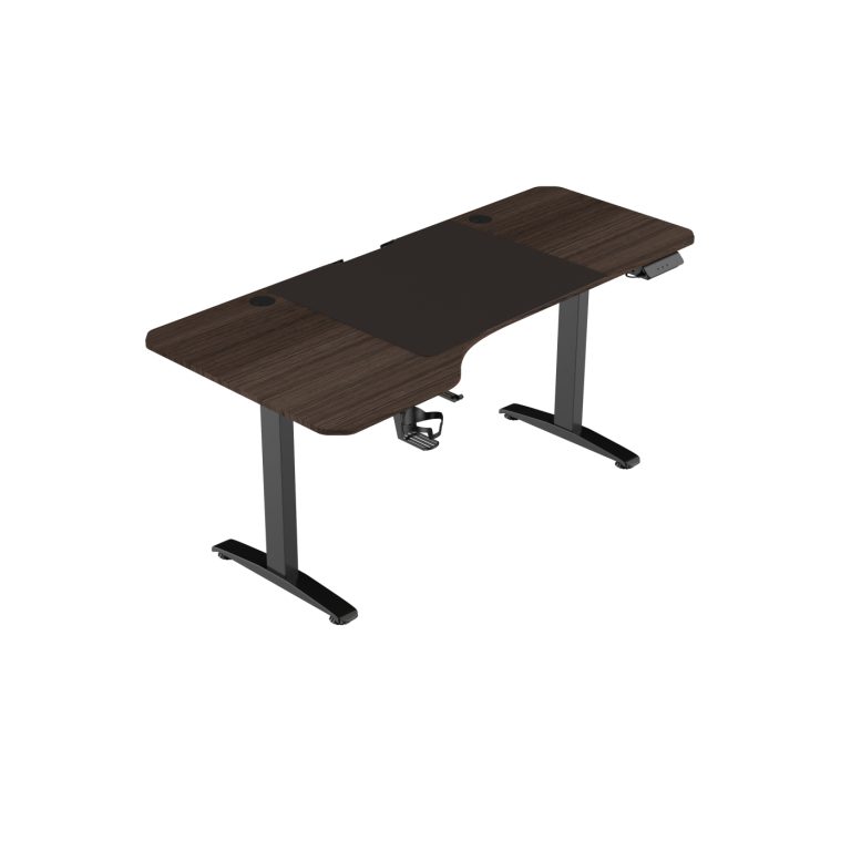 VDD Gaming - Bureau gaming - Siège réglable en hauteur électriquement - 160 x 75 cm
