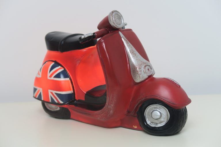 Lampe de table lampe de nuit Vespa Scooter England