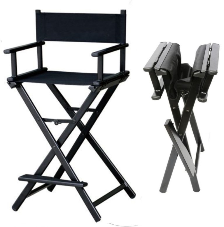 VDD – Chaise - Tabouret – Chaise pliante - Chaise de maquillage – Chaise de visagiste