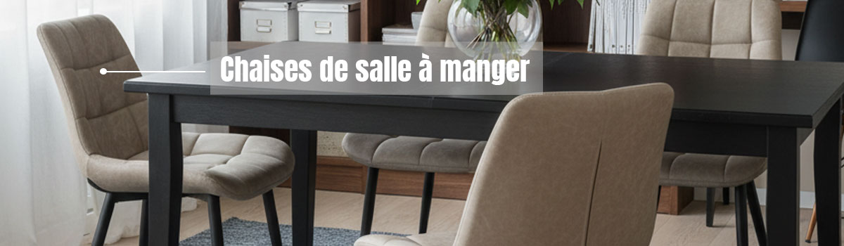 Chaises de salle à manger