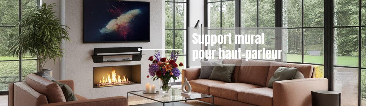 Support mural pour haut-parleur
