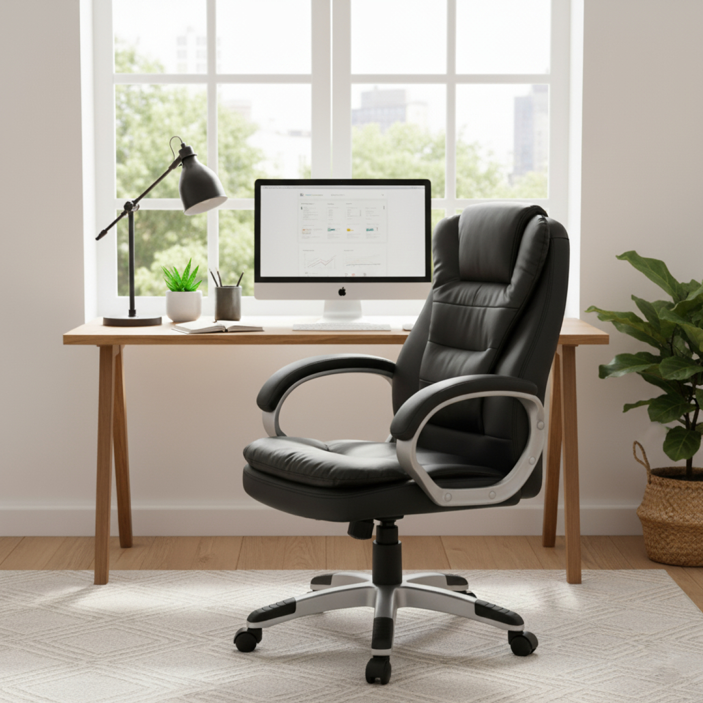 Chaise de bureau chaise de direction design de luxe ergonomique rembourrage extra épais - VDD World FR Chaise de bureau chaise de direction design de luxe ergonomique rembourrage extra épais - VDD World FR