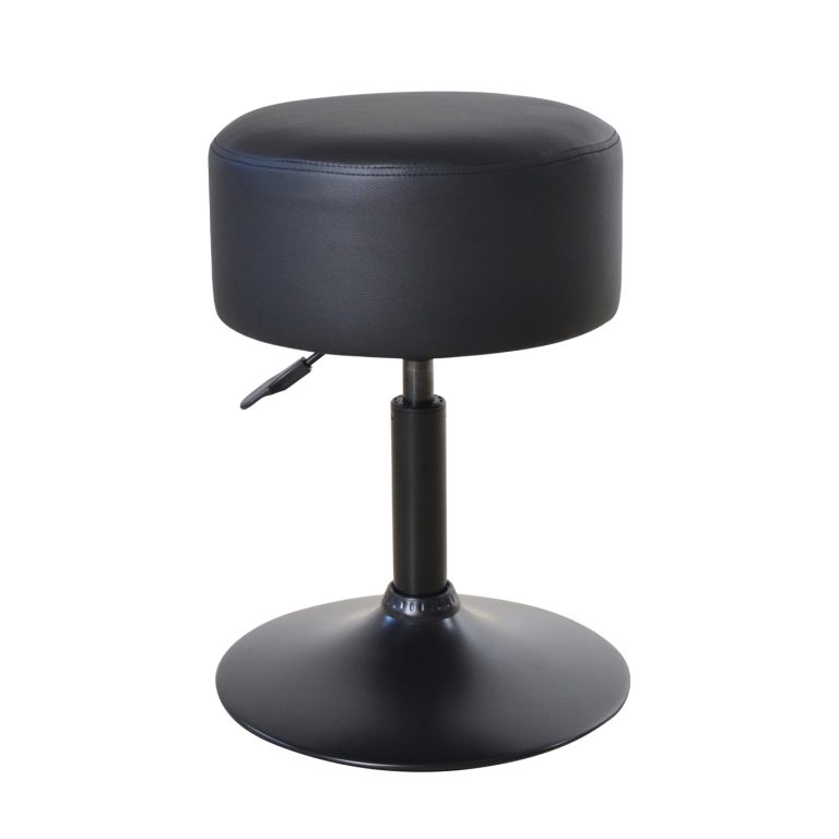 VDD - Tabouret - Tabouret noir - Tabourets réglables en hauteur - Tabourets pour s'asseoir