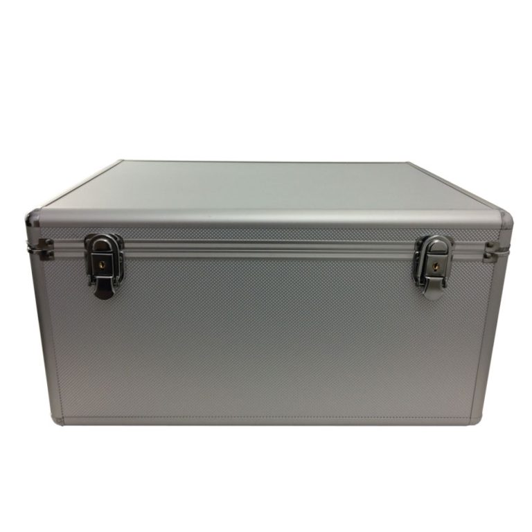 Etui vinyle - Etui single LP pour 200 singles aluminium argenté - image alternative
