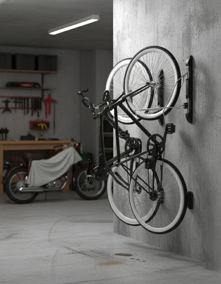 Support mural pour vélo - système de suspension de vélo - gain de place - image alternative