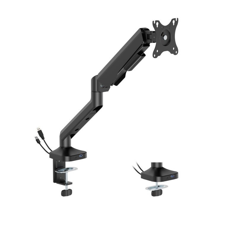 VDD Monitor Arm - Support de moniteur - Réglable en hauteur - Pour 1 écran - Design ergonomique