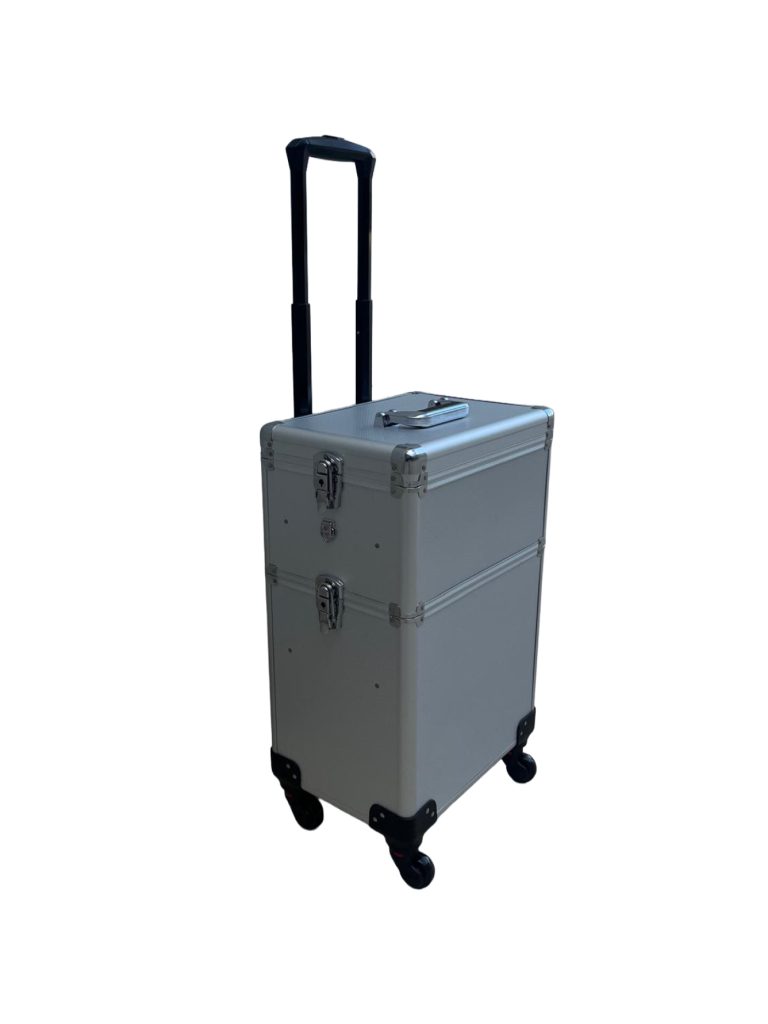 Valise de coiffure trolley - Valise de maquillage trolley - Valise de maquillage - Valise de beauté