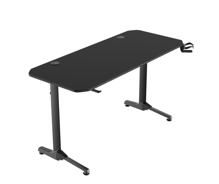 Table de jeu - table d'ordinateur - 140 x 60 cm - tapis de souris complet