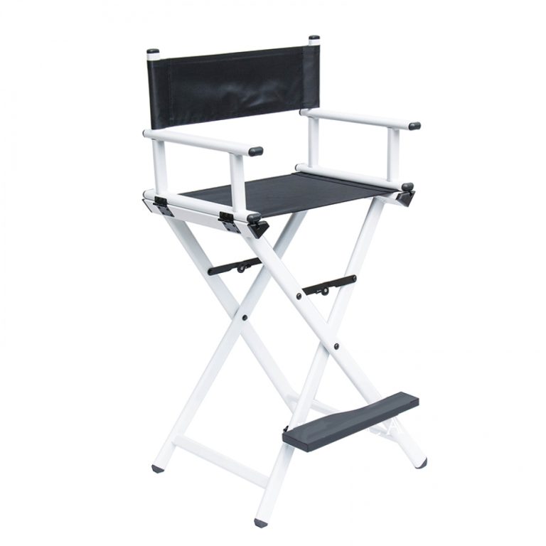 Maquilleuse coiffeuse chaise de maquillage pliable chaise de réalisateur légère hauteur d'assise 70