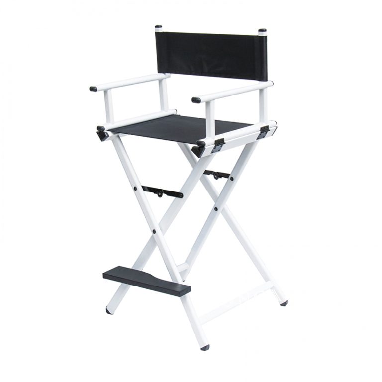 Maquilleuse coiffeuse chaise de maquillage pliable chaise de réalisateur légère hauteur d'assise 70 - image alternative
