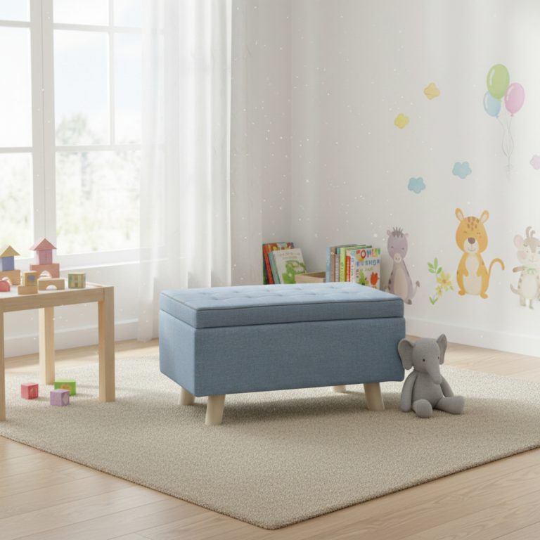 VDD - Pouf - Pouf avec espace de rangement - Pouf pour enfants - Fauteuil pour enfants - image alternative