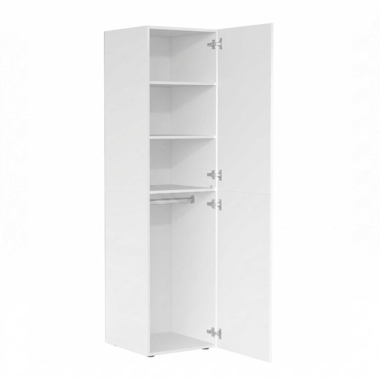 VDD - Armoire - Armoire blanche - Armoire à vêtements - Armoires de chambre à coucher - Blanc