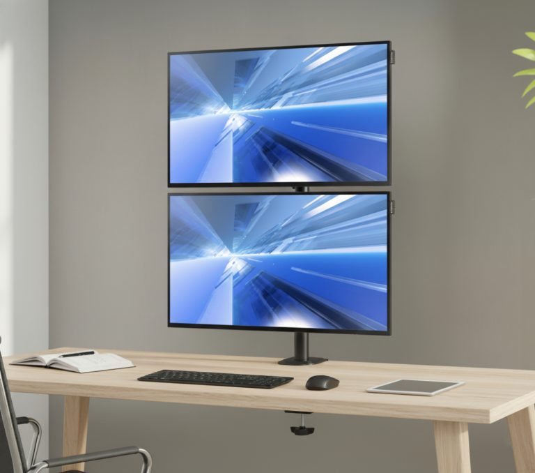 Assis stand lieu de travail - support de moniteur clavier support de bureau - ordinateur de poste de - VDD World FR