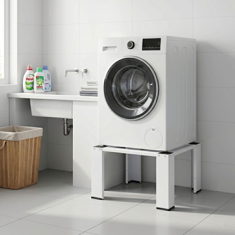 VDD - Rehausseur pour lave-linge - meuble à monter - modèle universel - capacité de charge 250 kg - image alternative