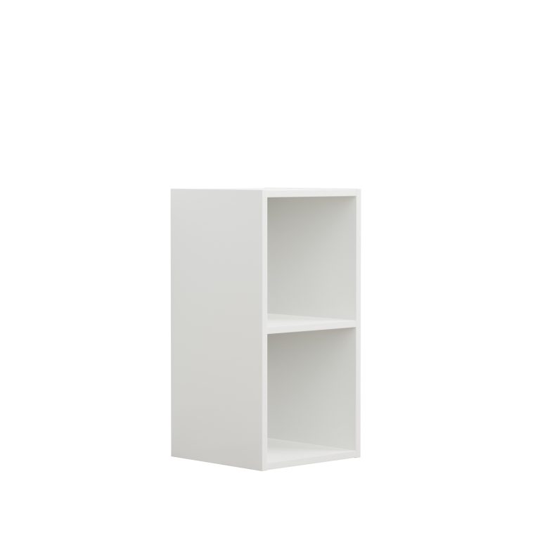 VDD –  Armoire murale – Armoire murale salon  – 2 compartiments - Blanc