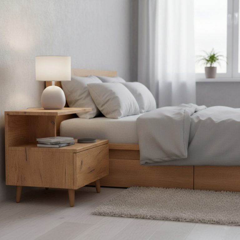VDD - Table de chevet - Tables de chevet - Table de chevet sur pied - lot de 2 - image alternative