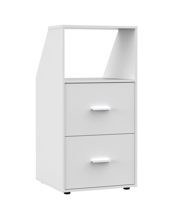 VDD - Armoire murale inclinée - Commode - Armoire murale - Armoire murale inclinée - Blanc
