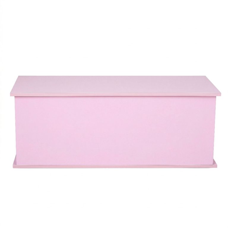 VDD - Coffre de rangement - coffre à jouets - coffre à couvertures - largeur 100 cm - rose - image alternative