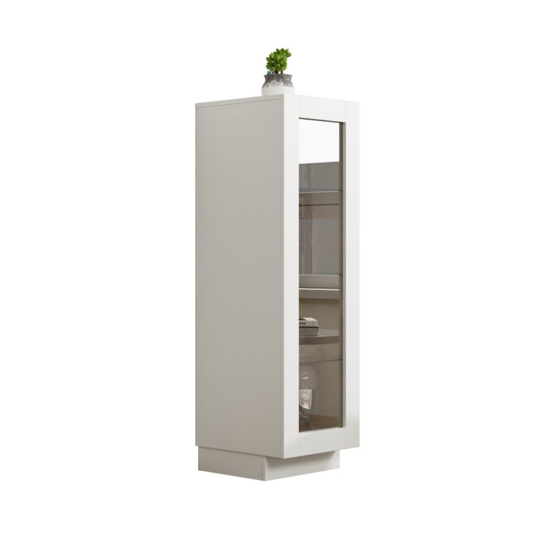 Armoire à compartiments Vakkie Armoire de rangement à 2 compartiments ouverts - béton gris - VDD World FR