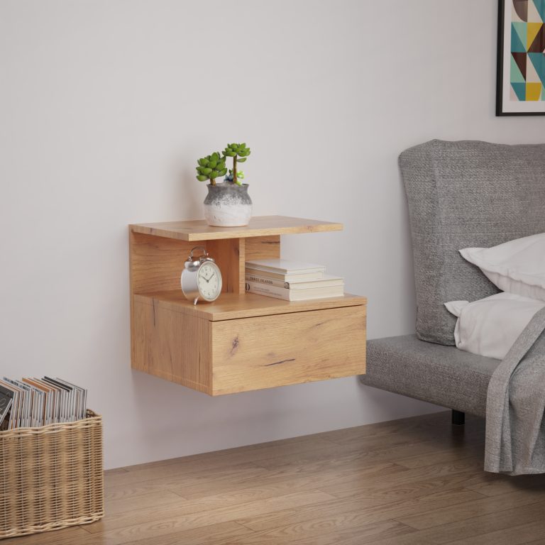 VDD - Table de chevet - Tables de chevet - Table de chevet suspendue - lot de 2 - image alternative